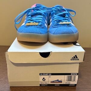 Adidas Kids VL Court 3.0 Blue Sneakers